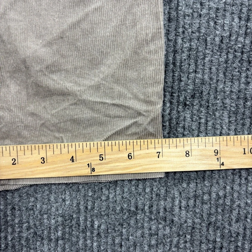 Banana Republic Traveler Corduroy Pants Mens 36x34 Gray Slim Fit 619087-01